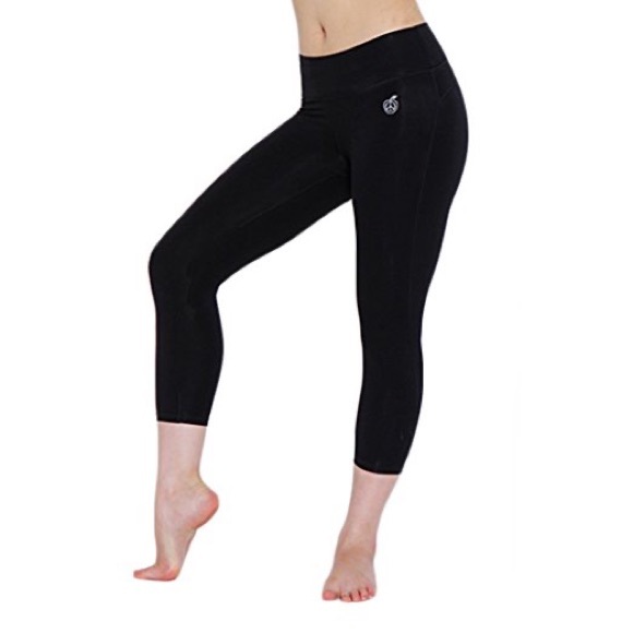 Cotton Blend Yoga Leggings